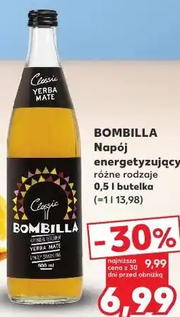 Kaufland BOMBILLA Napój energetyzujący Classic Yerba Mate oferta