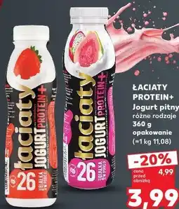 Kaufland Łaciaty Protein+ Jogurt pitny oferta