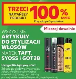 Kaufland Kosmetyki do stylizacji włosów Taft, Syoss, got2b oferta
