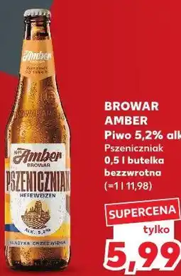 Kaufland Browar Amber Pszeniczniak Piwo 5,2% alk oferta