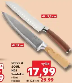 Kaufland Spice & Soul Nóż Santoku oferta