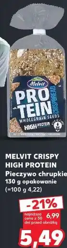Kaufland Melvit Crispy High Protein Pieczywo chrupkie oferta