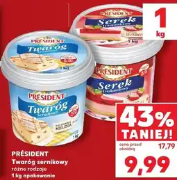 Kaufland Président Twaróg sernikowy oferta