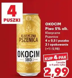 Kaufland Okocim Klasyczna Pszenica Piwo 5% alk oferta