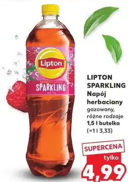 Kaufland LIPTON SPARKLING Napój herbaciany gazowany oferta
