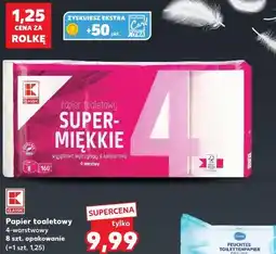 Kaufland K-Classic Papier toaletowy Super-Miękkie 4-warstwowy oferta