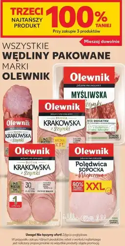 Kaufland Wszystkie wędliny pakowane marki Olewnik oferta