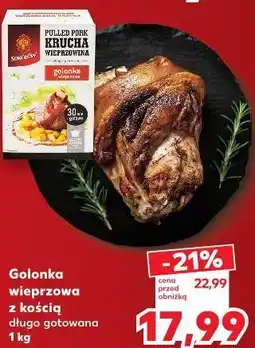 Kaufland Sokołów Golonka wieprzowa z kością długo gotowana oferta