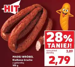Kaufland MADEJ WRÓBEL Kiełbasa krucha z galaretką oferta