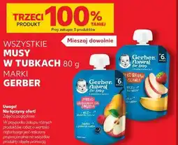 Kaufland Gerber Musy w tubkach oferta