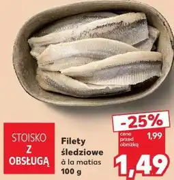 Kaufland Filety śledziowe á la matias oferta