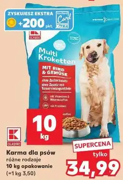 Kaufland Classic Karma dla psów, różne rodzaje oferta