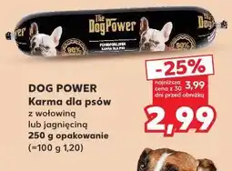 Kaufland Dog Power Karma dla psów z wołowiną lub jagnięciną oferta