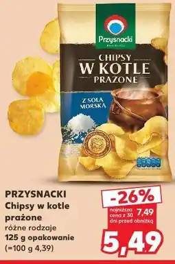 Kaufland Przysnacki Chipsy w kotle prażone oferta