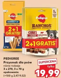 Kaufland Pedigree Przysmak dla psów, różne rodzaje oferta