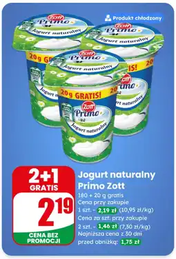 Dino Jogurt naturalny Primo Zott oferta
