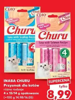 Kaufland INABA CHURU Przysmak dla kotów różne rodzaje oferta