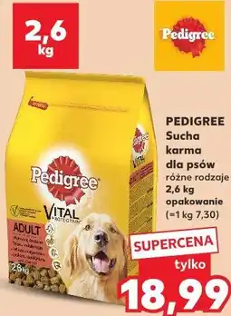 Kaufland Pedigree Sucha karma dla psów, różne rodzaje oferta