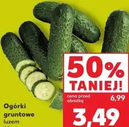 Kaufland Ogórki gruntowe luzem oferta