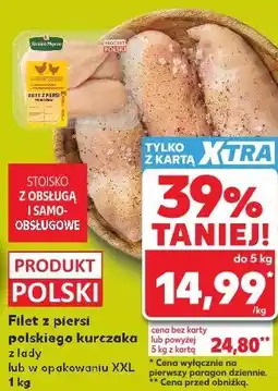 Kaufland Filet z piersi polskiego kurczaka z lady lub w opakowaniu XXL oferta