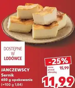 Kaufland Janczewscy Sernik oferta