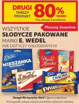 Kaufland Słodycze pakowane marki E. Wedel oferta