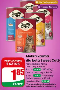 Dino Mokra karma dla kota Sweet Catty oferta