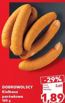 Kaufland Kiełbasa parówkowa Dobrowolscy oferta