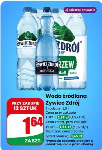 Woda źródlana Żywiec Zdrój