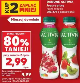 Kaufland Danone Activia Jogurt pitny oferta