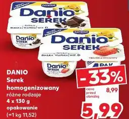 Kaufland Danone Danio Serek homogenizowany oferta