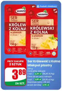 Dino Ser Królewski z Kolna Mlekpol plastry oferta