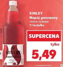 Kaufland Kinley Napój gazowany różne rodzaje oferta