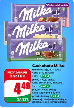 Dino Czekolada Milka oferta
