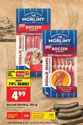 Boczek Morliny, 150 g