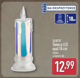 ALDI Świeca LED opal 18 cm oferta