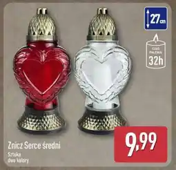 ALDI Znicz Serce średni oferta