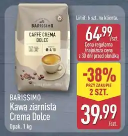 ALDI BARISSIMO Kawa ziarnista Crema Dolce oferta