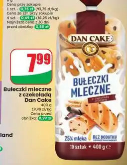 Dino Bułeczki mleczne z czekoladą Dan Cake oferta