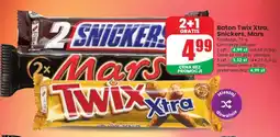 Dino Baton Twix Xtra, Snickers, Mars oferta