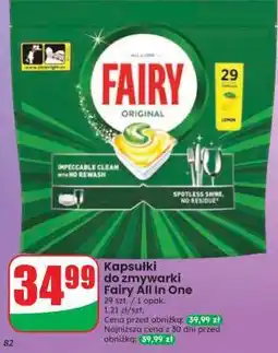 Dino Kapsułki do zmywarki Fairy All In One oferta