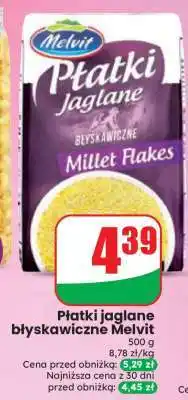 Dino Płatki jaglane błyskawiczne Melvit oferta