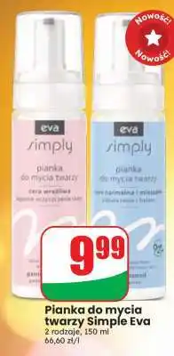 Dino Pianka do mycia twarzy Simple Eva oferta