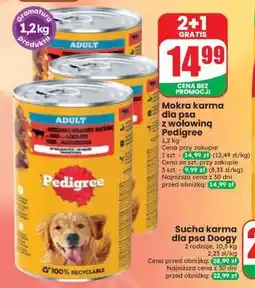 Dino Mokra karma dla psa z wołowiną Pedigree oferta