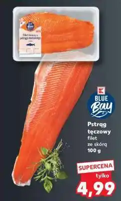 Kaufland Pstrąg tęczowy filet ze skórą 100 g oferta