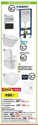 Leroy Merlin Przycisk chrom Geberit oferta