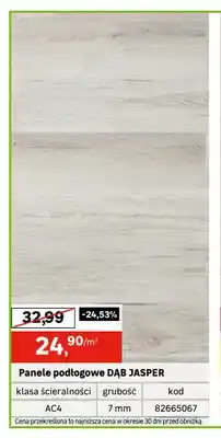 Leroy Merlin Panele podłogowe Dąb Jasper oferta