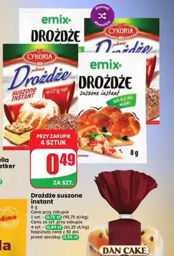 Dino Suszone drożdże Cykoria oferta