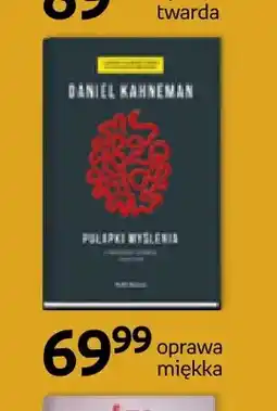 Empik Książka Pułapki myślenia Daniel Kahneman oprawa miękka oferta