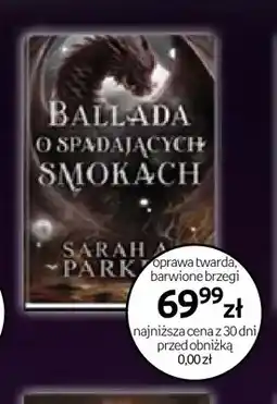 Empik Książka Ballada o spadających smokach Sarah A. Parker oferta